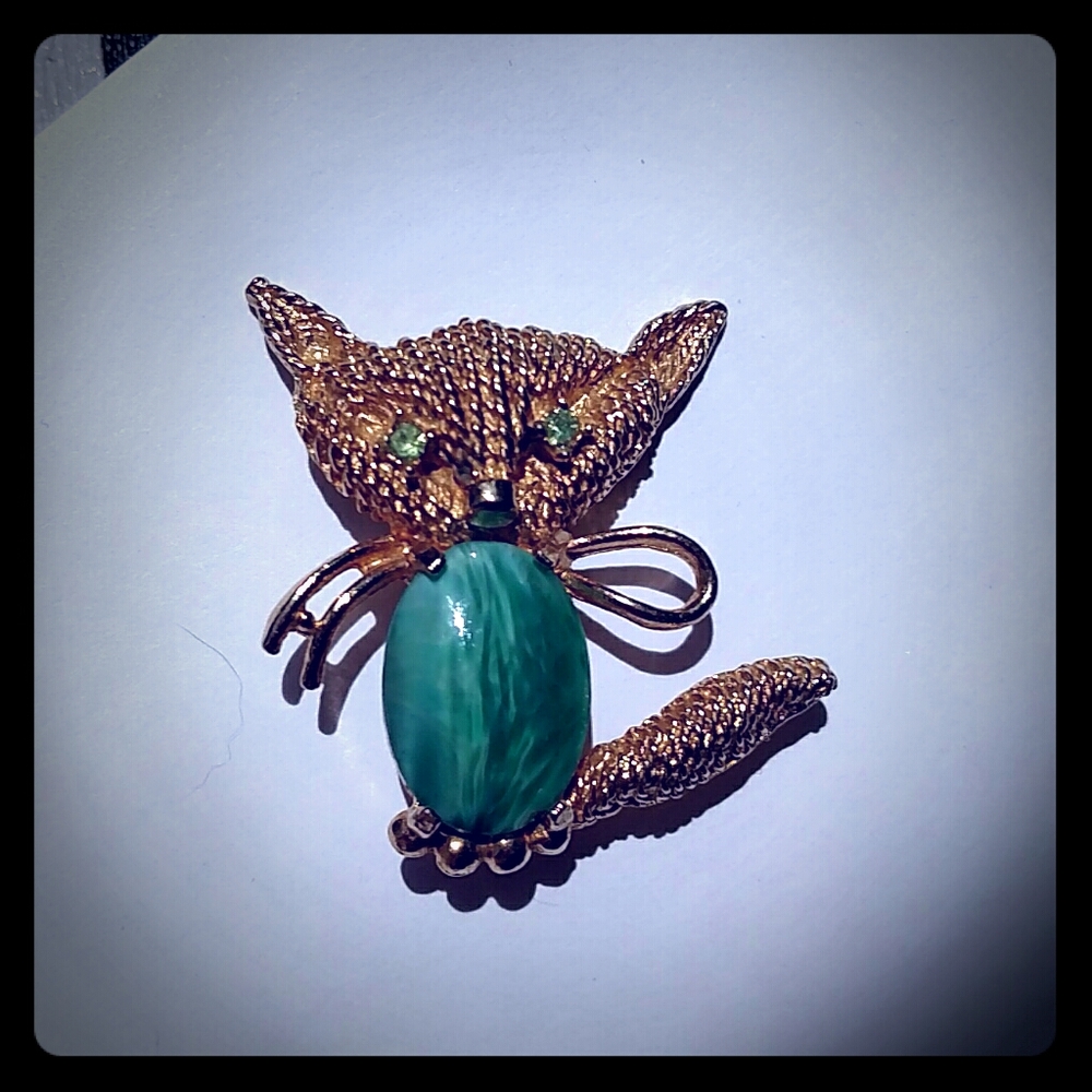 ARTc Unique Fox Brooch/Pin - Picture 2 of 6